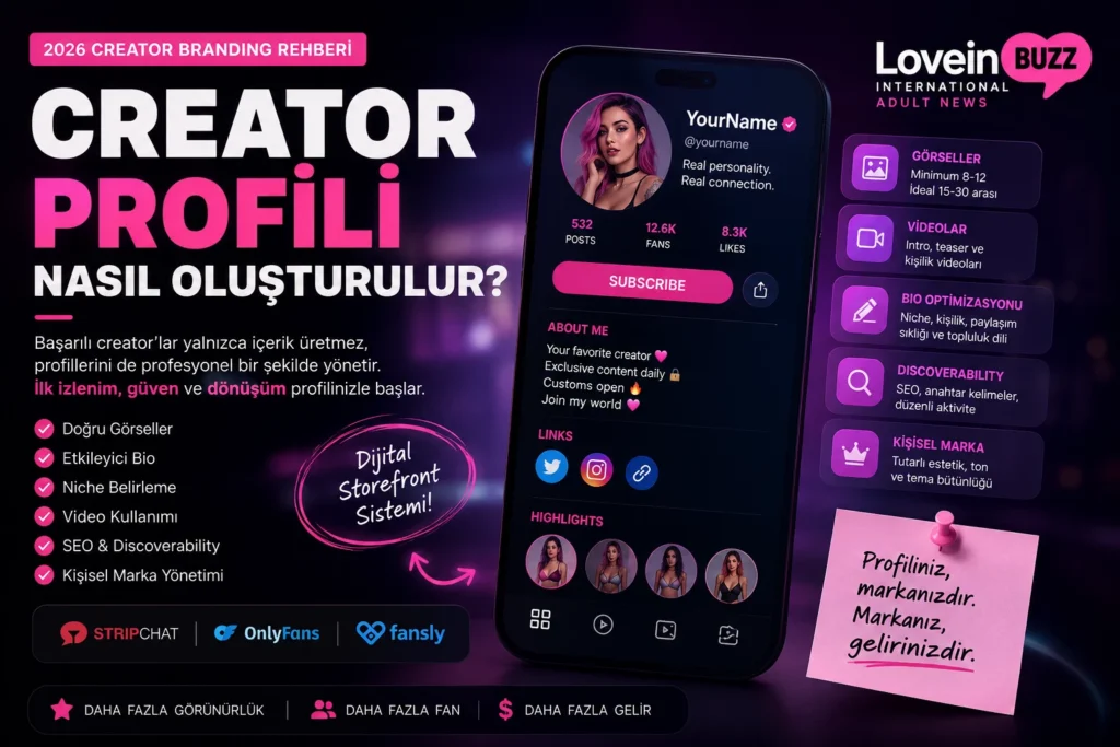 Creator Profili Nasıl Oluşturulur