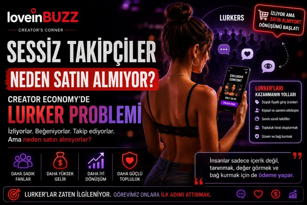 Sessiz Takipçiler Neden Satın Almıyor