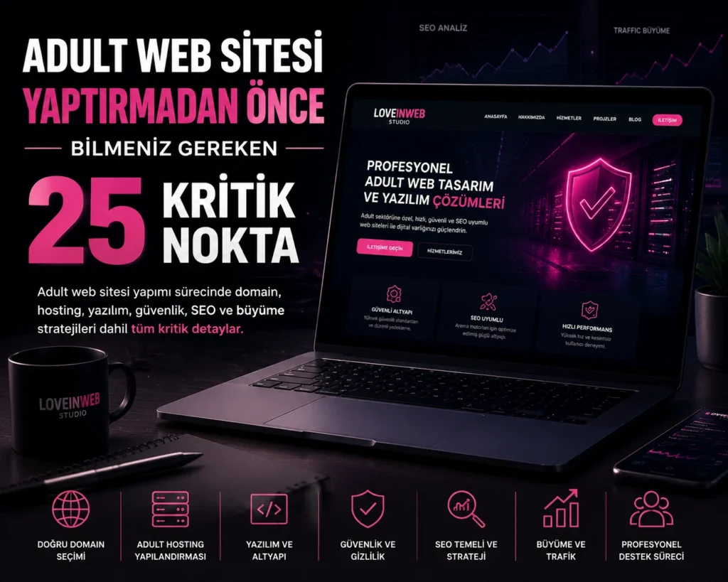 adult web sitesi yapımı